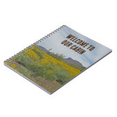 ウェルカムキャビン素朴サウスウエストフラワーズハウスゲスト ノートブック (左側)