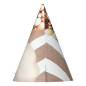 ウェルカムキュートベアーベイビーシャワーパーティー帽子 パーティーハット (裏面)