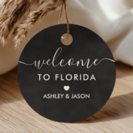 ウェルカムギフトラベル,結婚ズウェルカムバッグ，チャルクボード フェイバータグ