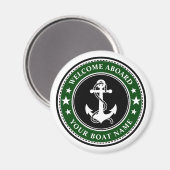 ウェルカムクオンザボート名いかりスターズフォレスト マグネット (正面/裏面)