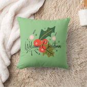 ウェルカムクリスマスクッション/ クッション (ブランケット)