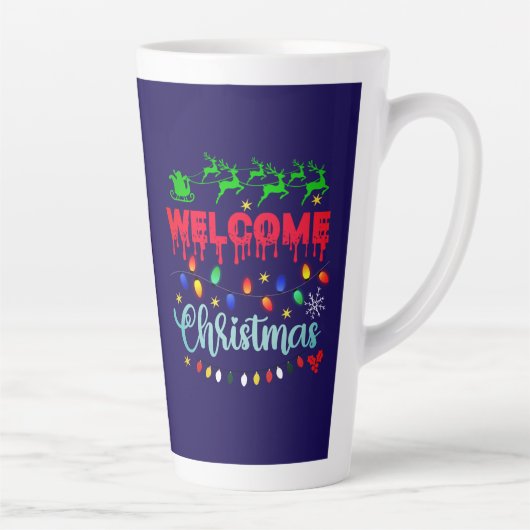 ウェルカムクリスマス–81124 カフェラテマグ (右)