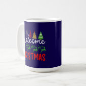 ウェルカムクリスマス–84964 コーヒーマグカップ (正面左)