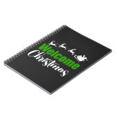 ウェルカムクリスマス–85101 ノートブック (左側)