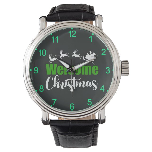 ウェルカムクリスマス–85101 腕時計 (正面)