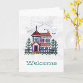 ウェルカムグリーティングカード カード (黄色い花)