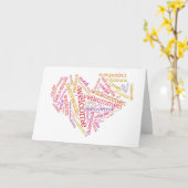 ウェルカムグリーティングカード カード (黄色い花)