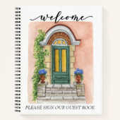 ウェルカムゲストブックレンタルバケーションホーム ノートブック (正面)