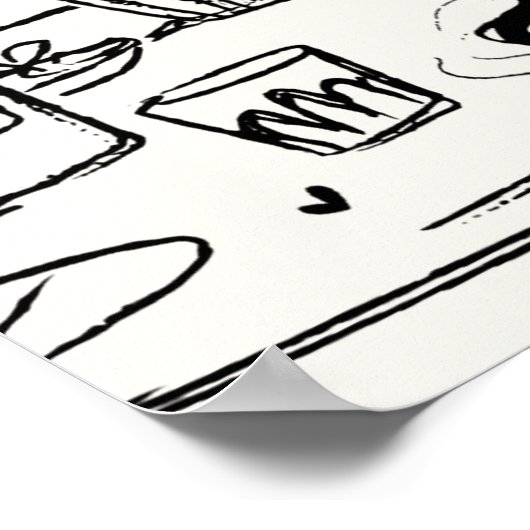 ウェルカムサインの前結婚の夜を消す ポスター (角)