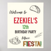 ウェルカムサインタコバースデーパーティー ポスター (正面)