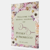 ウェルカムサインハニーフローラアーチサマーブライダルシューウェ アクリルサイン (傾斜)