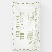 ウェルカムサインバナー市場から生まれるブライダル 横断幕 (縦)