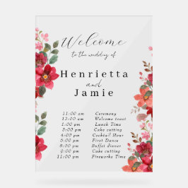 ウェルカムサインボード アクリルサイン