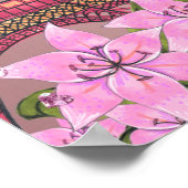 ウェルカムサイン ブライダルシャワー パリ イブニングドレス エッフェル塔 ポスター (角)