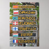 ウェルカムサイン ポスター (正面)