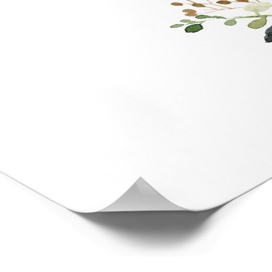 ウェルカムサイン ポスター (角)