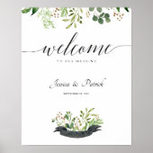 ウェルカムサイン ポスター (正面)