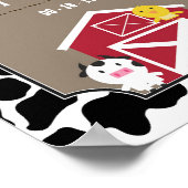 ウェルカムサイン/ポスター – 農園動物 ポスター (角)