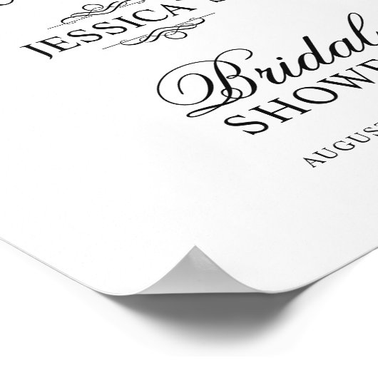 ウェルカムサイン | 現代ボーホー レモン サマーウェディング ポスター (角)