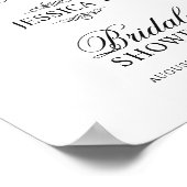 ウェルカムサイン | 現代ボーホー レモン サマー ウェディング ポスター (角)