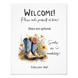 ウェルカムサインAirbnbゲスト フォトプリント