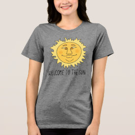 ウェルカムサン 女性用トリブレンドTシャツ トライブレンドＴシャツ