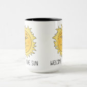 ウェルカムサン 15 oz コーヒーマグ マグカップ (中央)