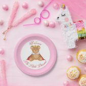 ウェルカムザリトルプリンセス ペーパープレート (パーティー)