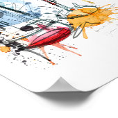 ウェルカムシャンパンブランチ&バブリーブライダルシャワー ポスター (角)