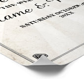 ウェルカムシュガースカル ハロウィン看板 ウェディング ポスター (角)