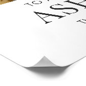 ウェルカムスクリプト3写真 ポスター (角)