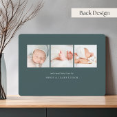 ウェルカムスクリプト |写真の誕生のお知らせ 案内状