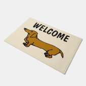 ウェルカムダックスシャンドドアマット ドアマット (アングル)
