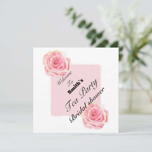 ウェルカムティーパーティー 招待状 (スタンド正面)