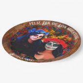 ウェルカムディアデロスマートスカトリナス1718 ペーパープレート (アングル)