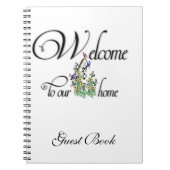ウェルカムトゥアホーム（バードハウス）ゲストブック ノートブック (正面)