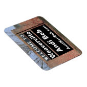 ウェルカムトゥウェバービルアンドイボブフレキシブル マグネット (右側)