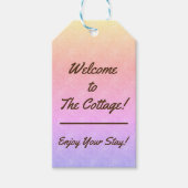 ウェルカムトゥザコテージゲストレンタルバケーションハウス ギフトタグ (正面)