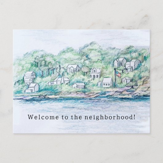 ウェルカムトゥザネイバーレイクハウシズビレッジ ポストカード (正面)