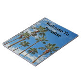 ウェルカムトゥパラダイスパームツリーズバケーションホームゲスト ノートブック (左側)