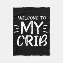 ウェルカムトゥマイクリブヒップホップフリースブランケット