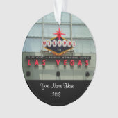 ウェルカムトゥラスベガスエアポートサインオーナメント オーナメント (正面)