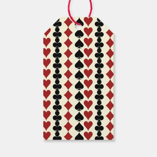 ウェルカムトゥラスベガスブラッククリーム誕生日へようこそ ギフトタグ (裏面)