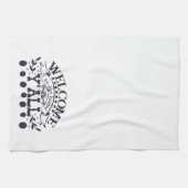 ウェルカムトゥーホームオールファームハウスかわいい キッチンタオル (横)