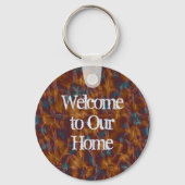 ウェルカムトゥーホームバケーションレンタルゲスト鍵 キーホルダー (正面)