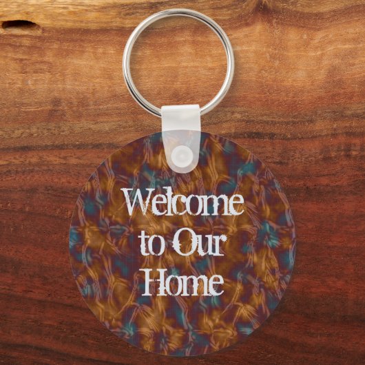 ウェルカムトゥーホームバケーションレンタルゲスト鍵 キーホルダー (正面)