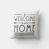 ウェルカムトゥーホームレイクハウス航海の クッション (正面)