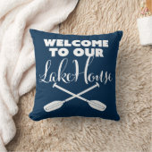 ウェルカムトゥーレイクハウス |レイクハウスで クッション (ブランケット)