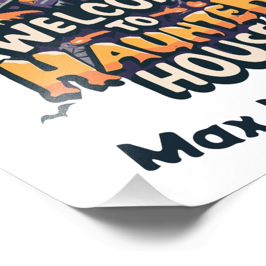 ウェルカムト幽霊のよく出るゥハウス – Screary Sweetheart フォトプリント (角)