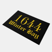 ウェルカムドアマットのアドレス ドアマット (アングル)